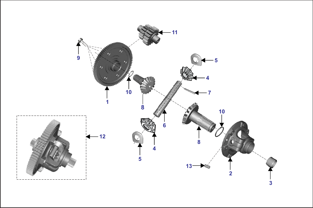Plate 13 — DIFFERENTIAL - RE