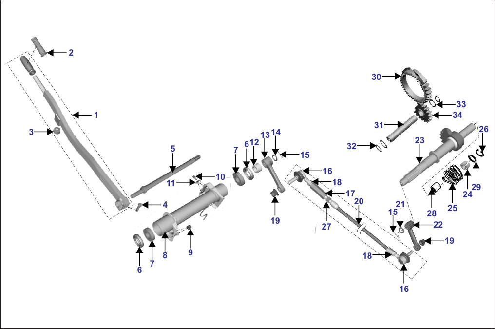 Plate 16 — SECTOR GEAR