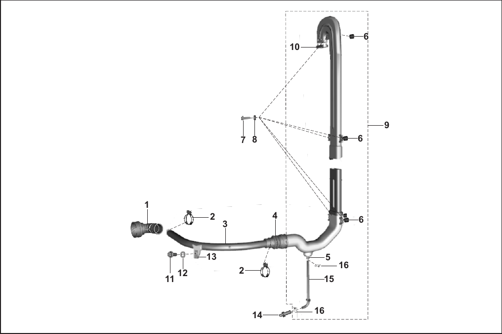 Plate 24 — PIPE AIR INTAKE - C
