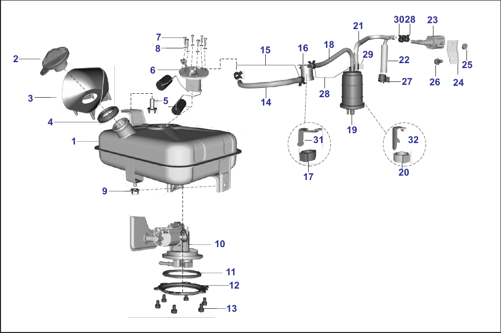 Plate 26 — PETROL TANK - RE