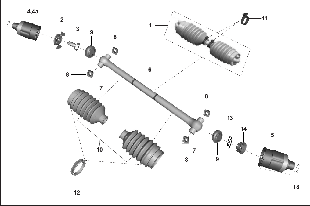 Plate 28 — PROPELLER SHAFT / FLANGES
