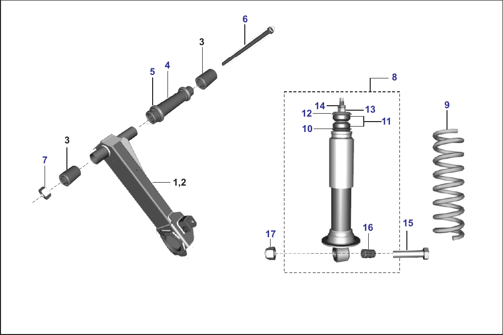 Plate 31 — TRAILING ARM / RR SH. ABS - Z