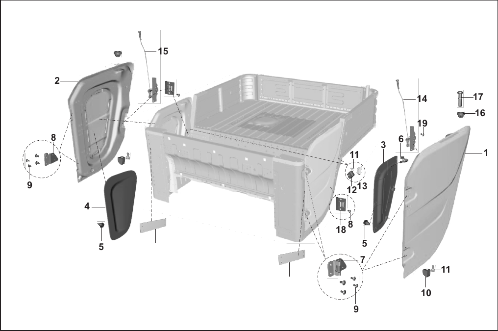 Plate 63 — BODY DOOR - XWIDE