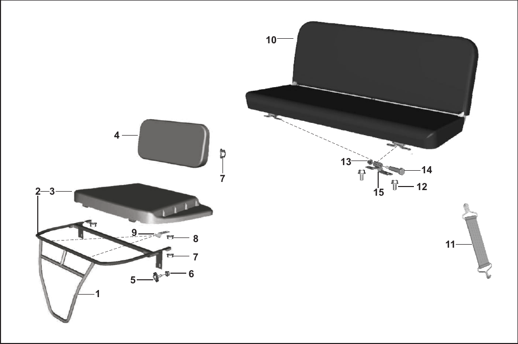 Plate 67 — SEAT ASSEMBLY - Z