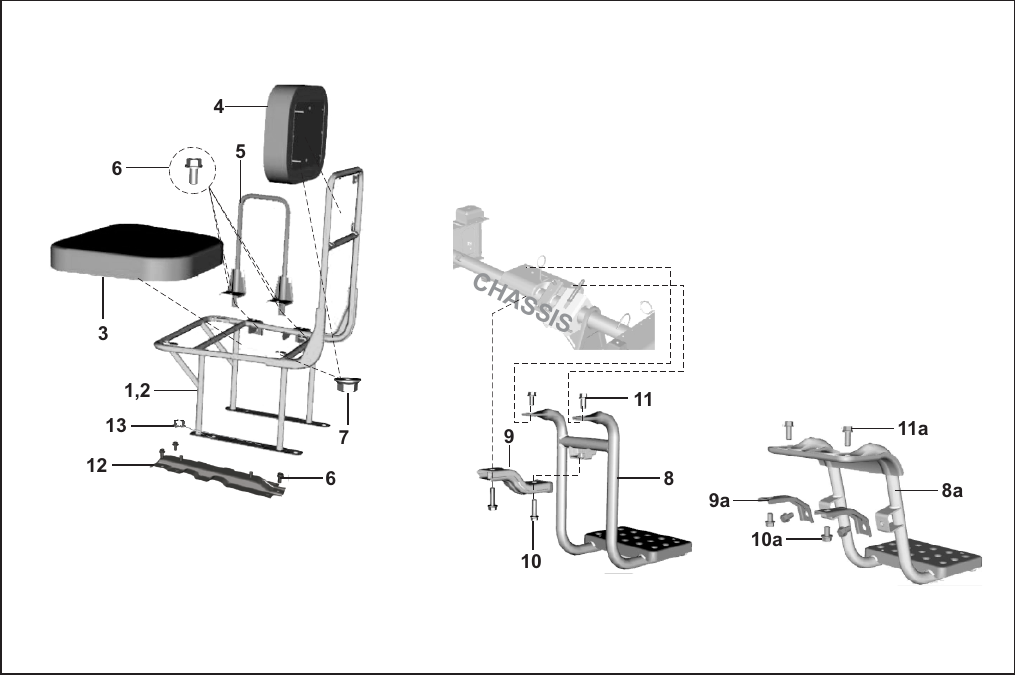 Plate 69 — PASSENGER SEAT - D+5