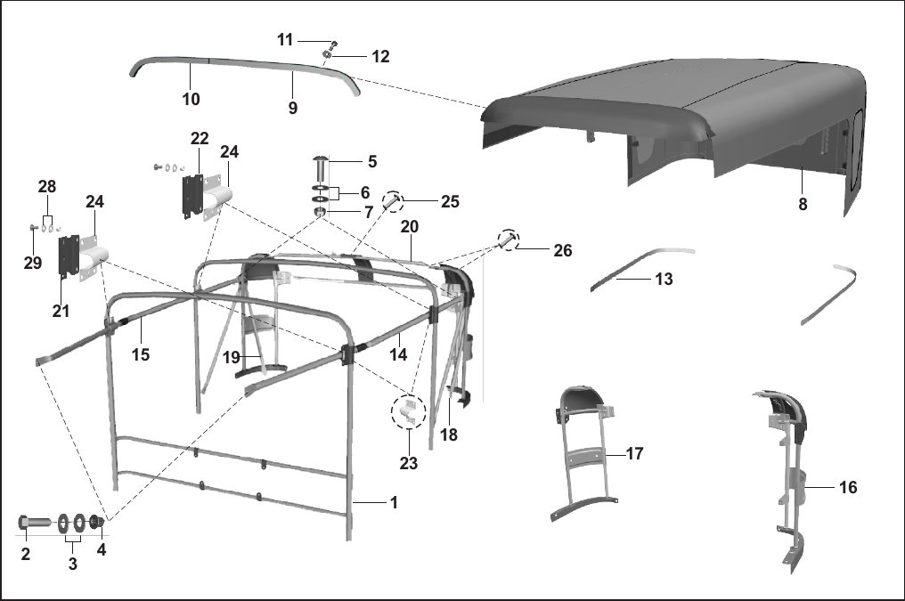 Plate 73 — HOOD FRAME ASSEMBLY - Z