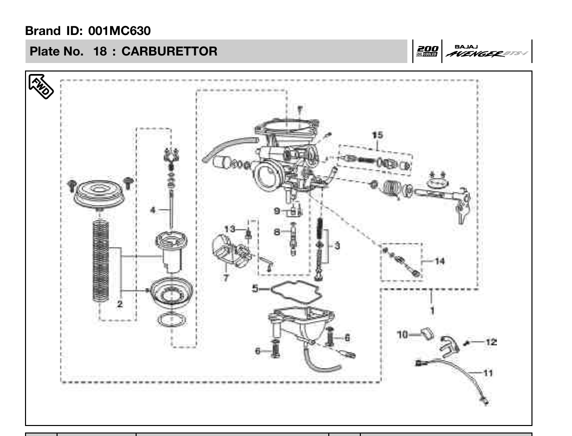 Plate 18 — CARBURETTOR