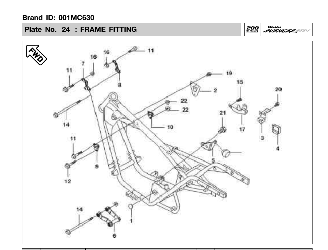 Plate 24 — FRAME FITTING