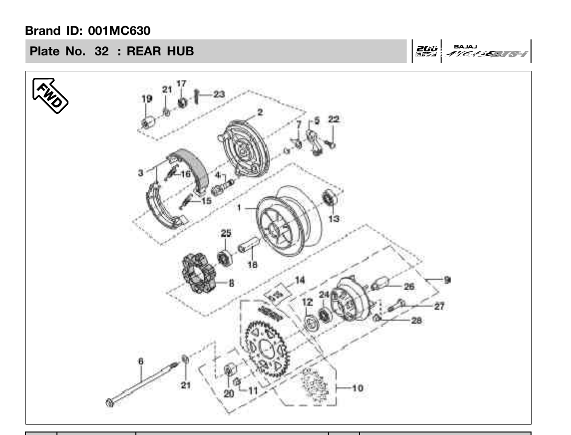 Plate 32 — REAR HUB