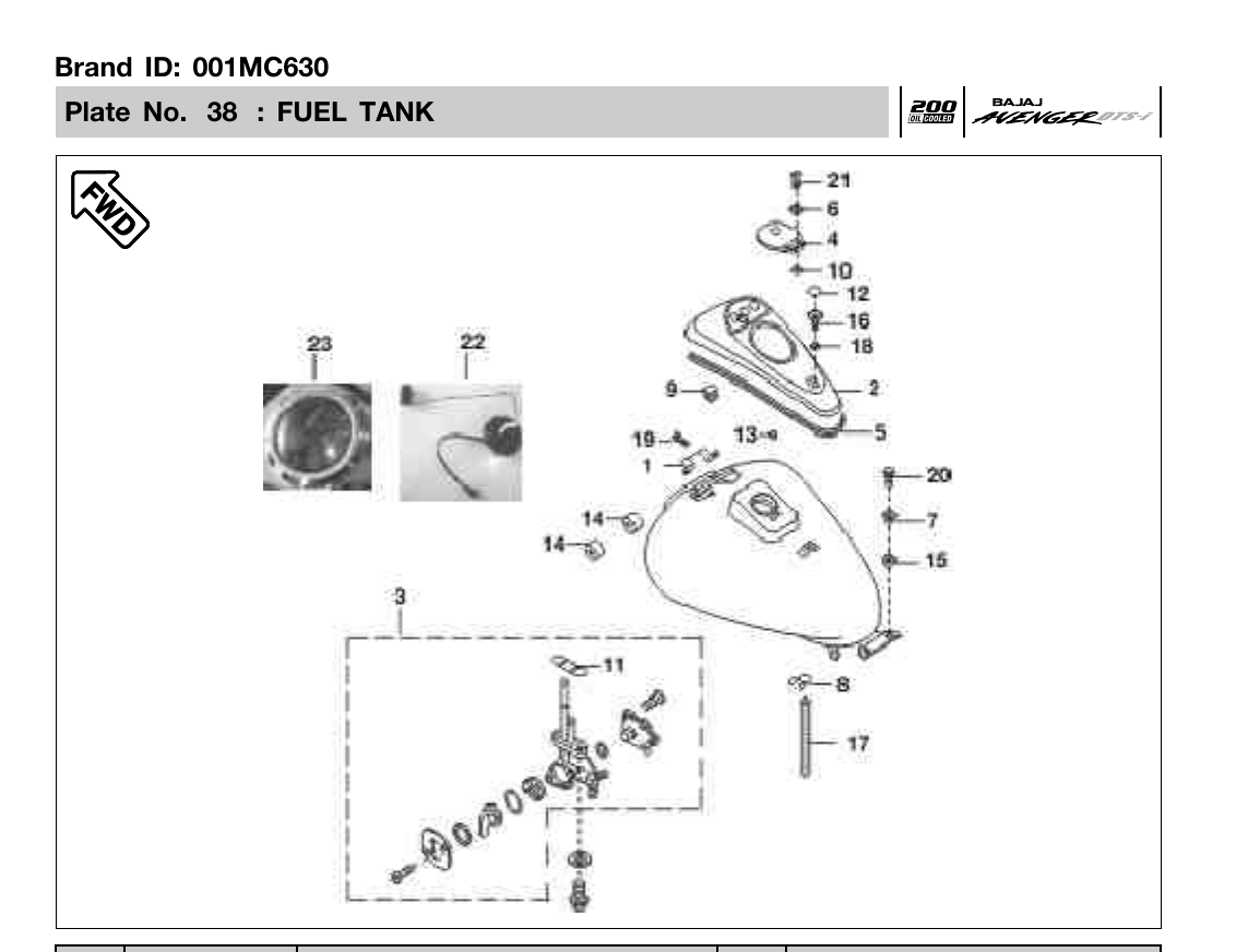 Plate 38 — FUEL TANK