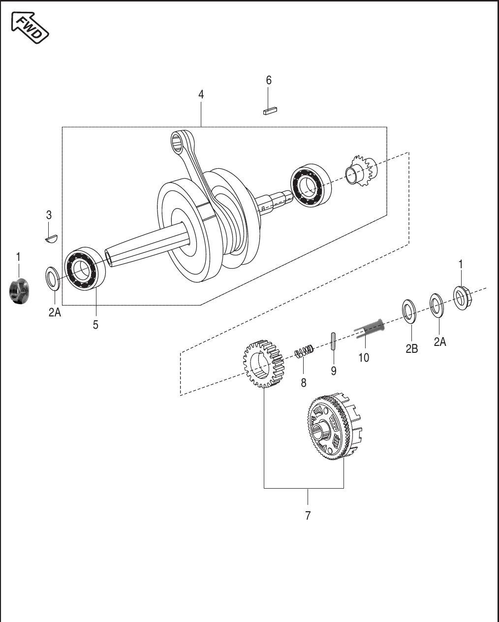 Plate 6 — Crankshaft