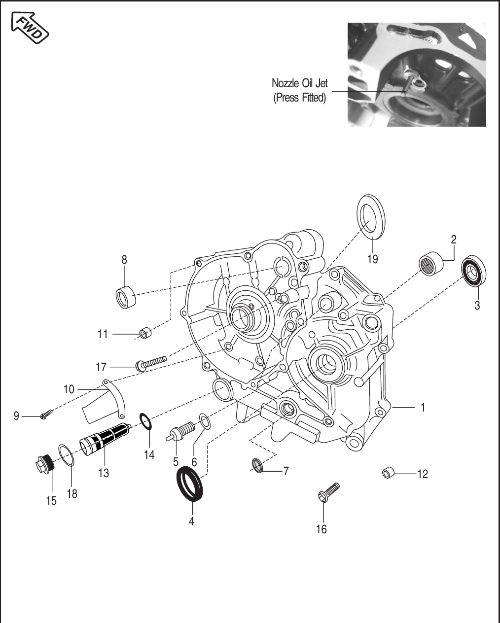Plate 11 — Crankcase LH