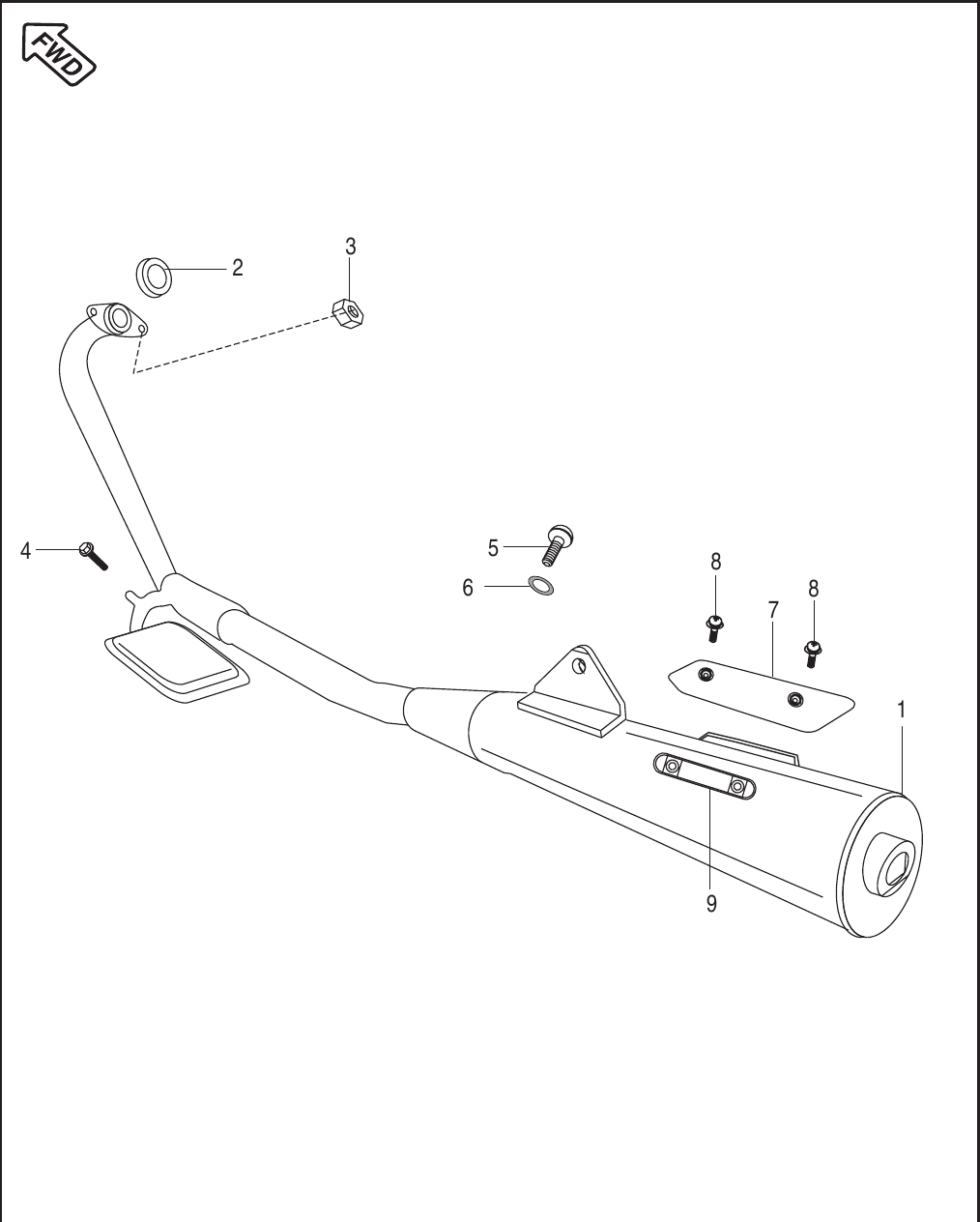 Plate 18 — Silencer Assembly