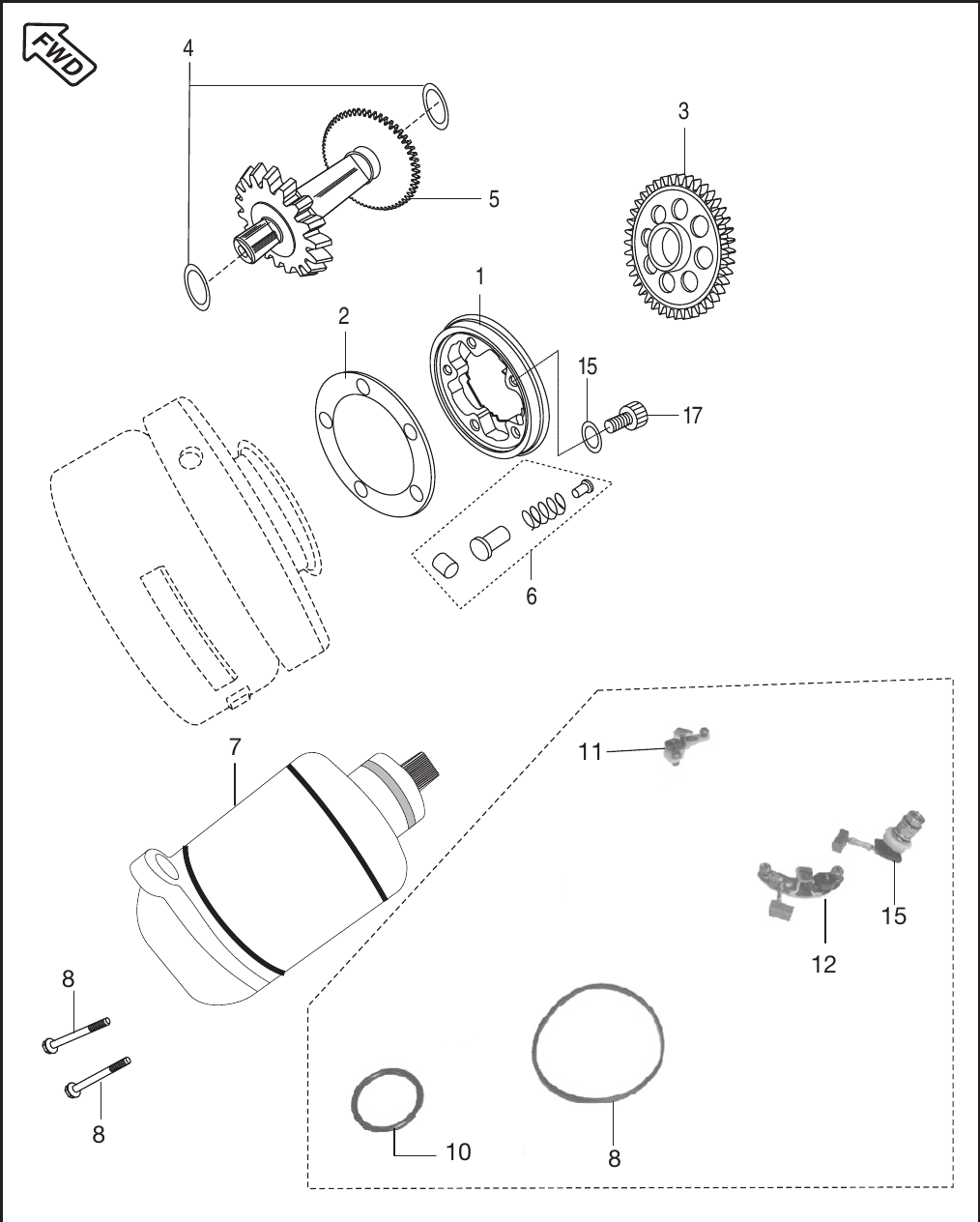 Plate 20 — Starter Assembly