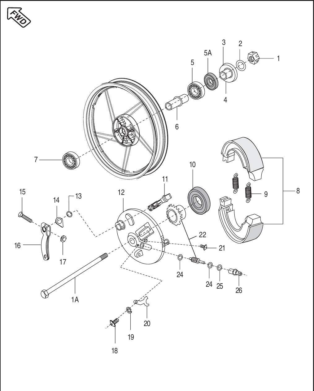 Plate 30-2 — Front Hub (for Alloy Wheel)
