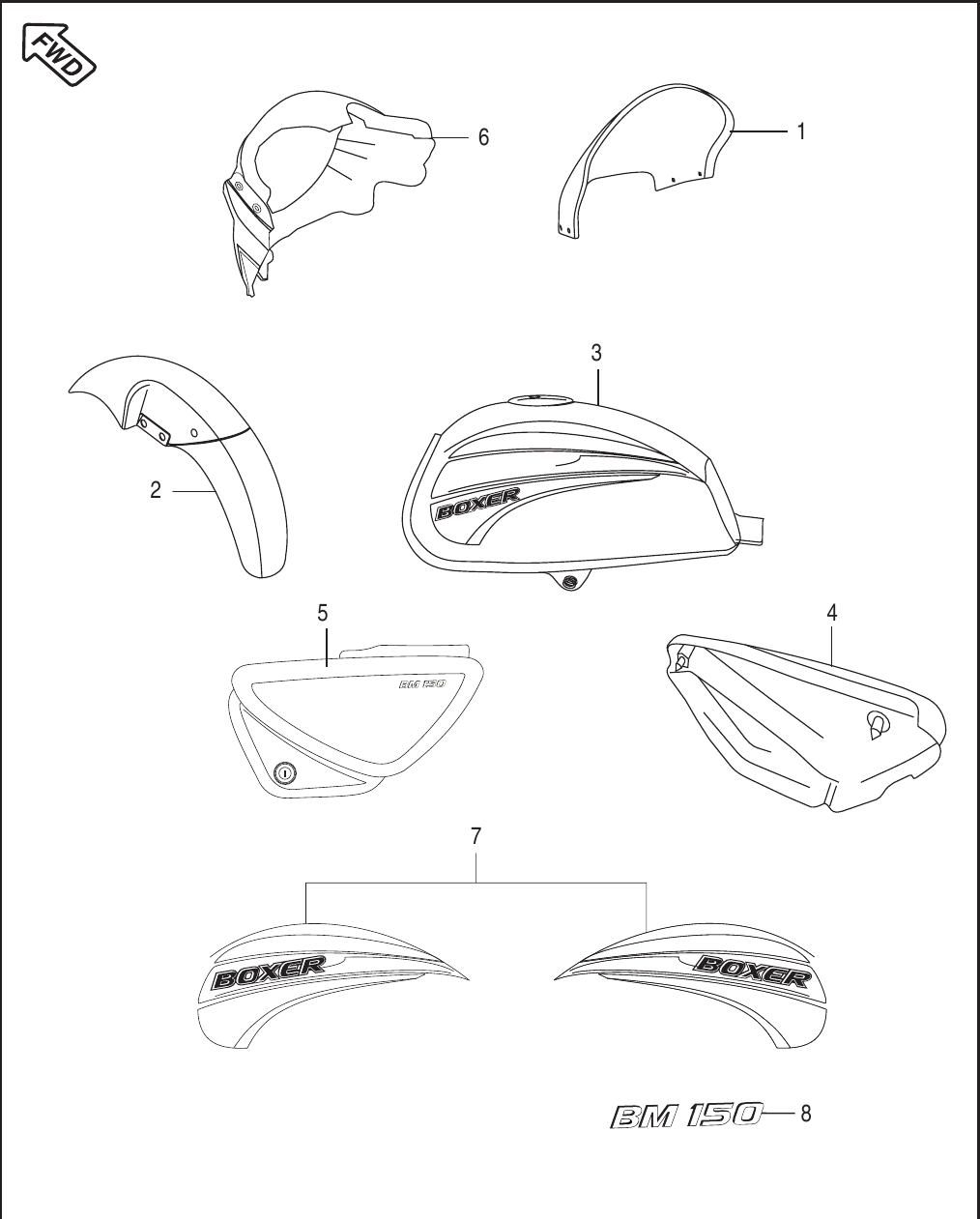 Plate 35 — Painted Parts and Decals