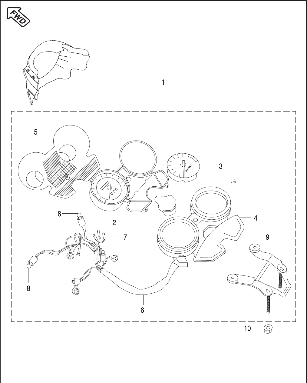 Plate 38 — Meter Assembly