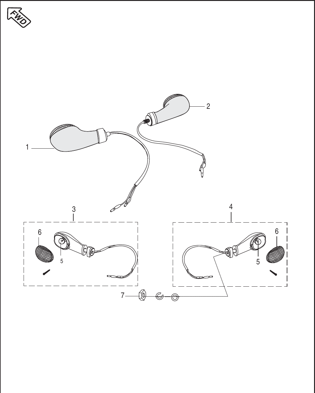 Plate 42 — Indicator Light Assembly