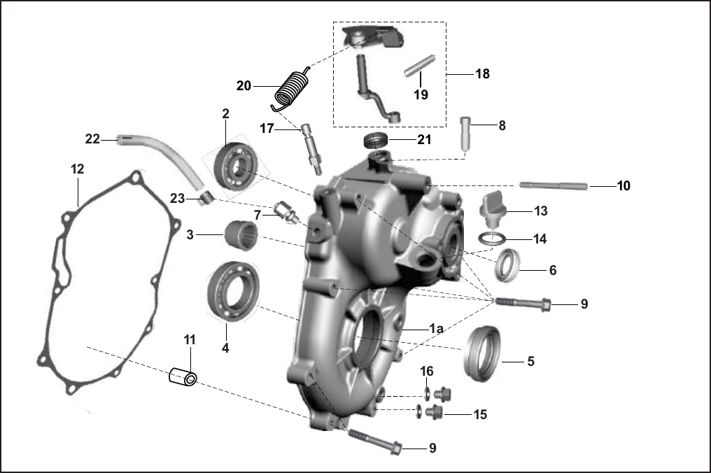 Plate 6 — DIFFERENTIAL COVER
