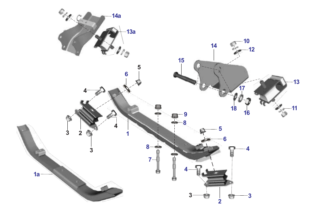 Plate 20 — ENGINE MOUNTING