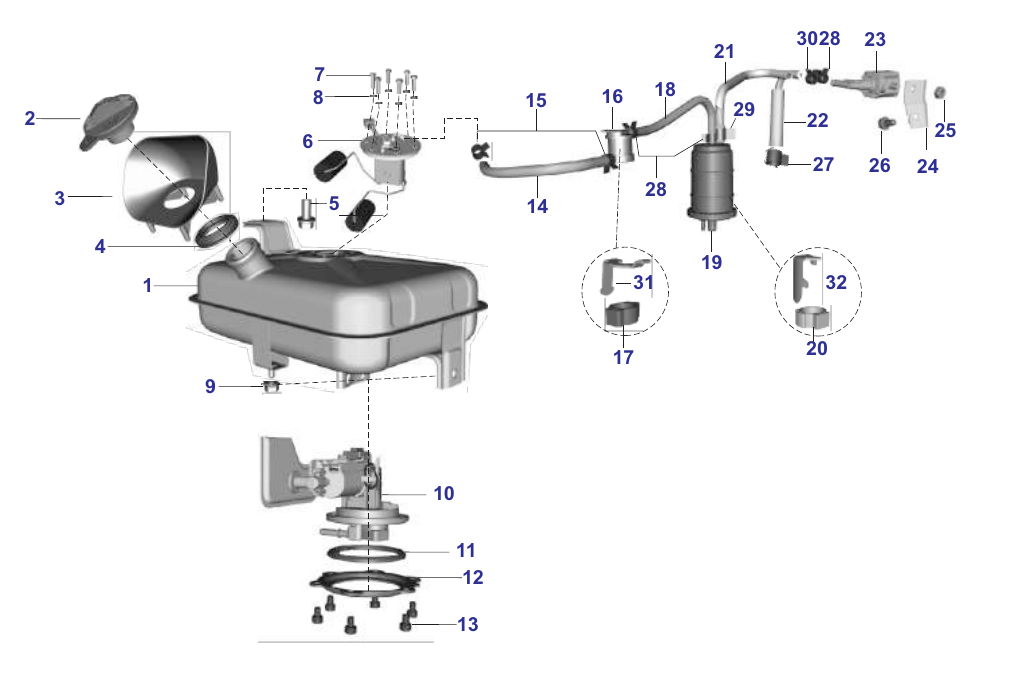 Plate 28 — PETROL TANK