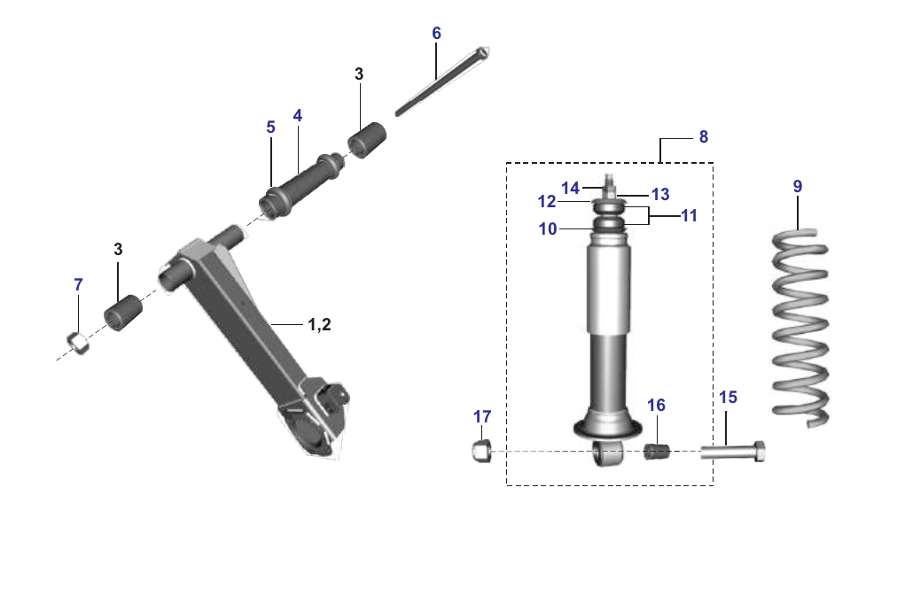 Plate 32 — TRAILING ARM/ RR SH. ABS- Z