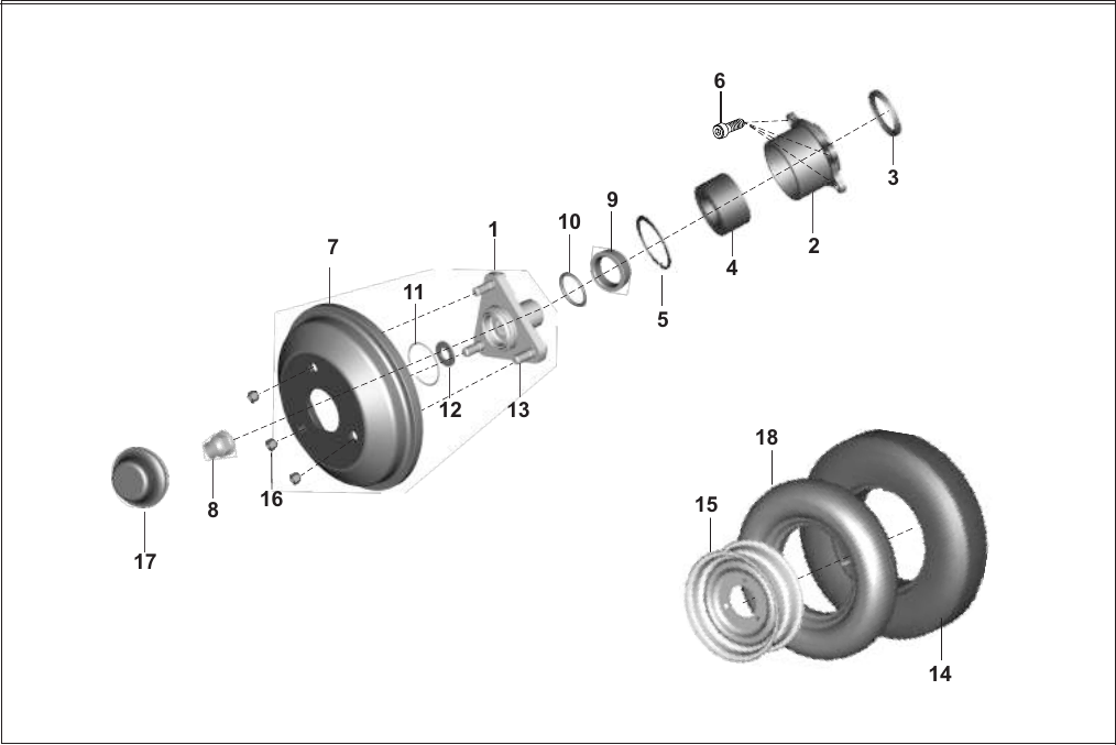 Plate 36 — REAR WHEEL AXLE- XWIDE & C