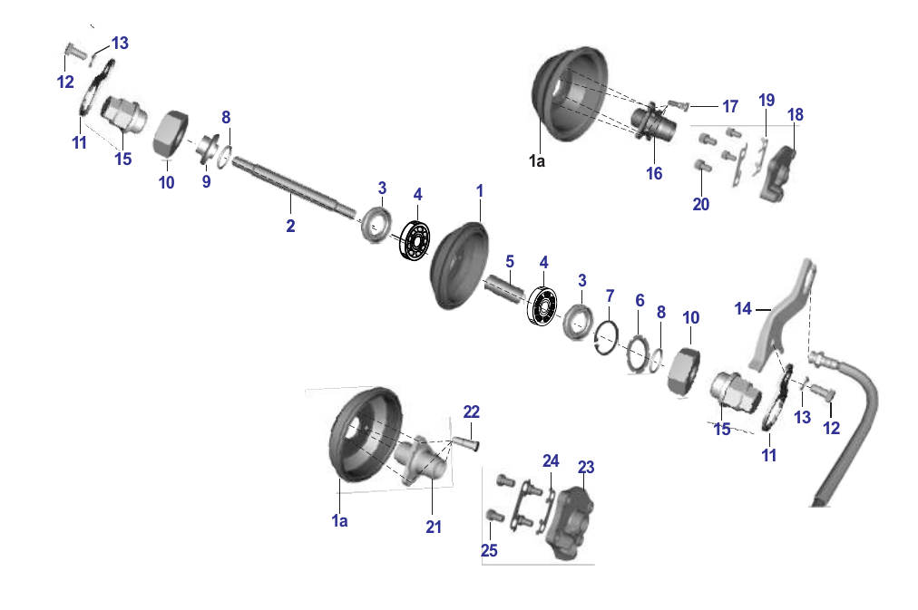 Plate 41 — FRONT BRAKE DRUM