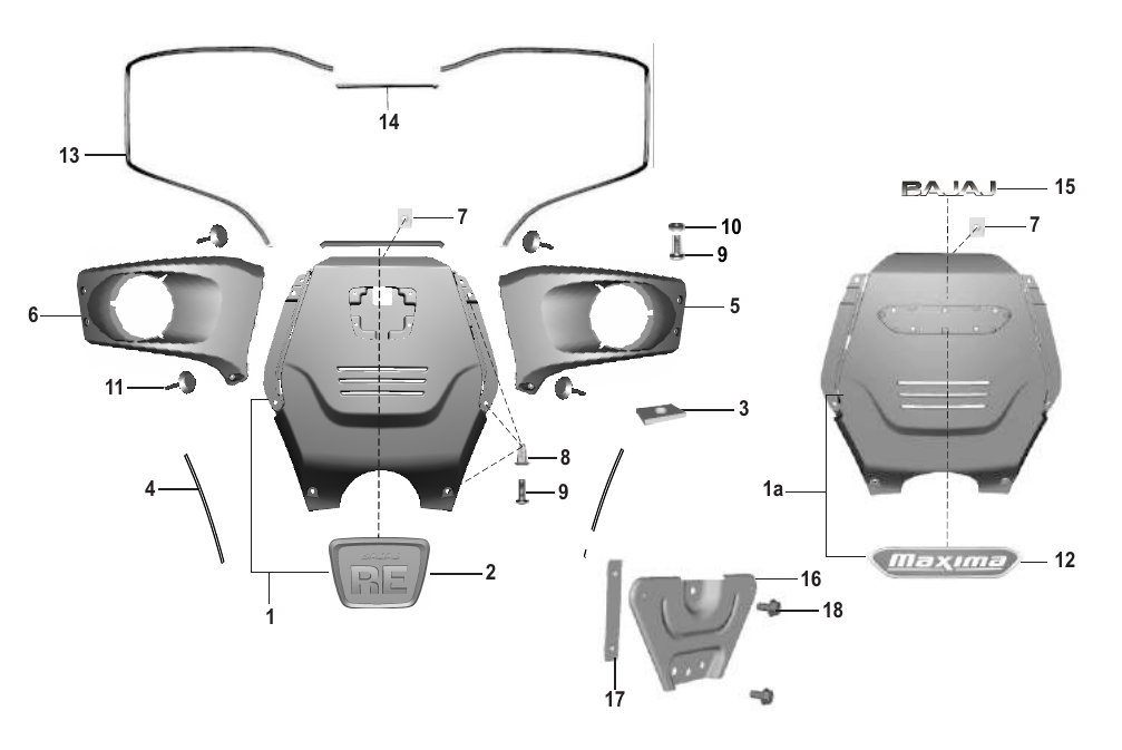 Plate 55 — STEERING COVER