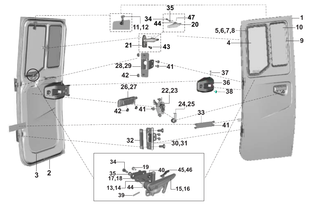 Plate 60 — DOOR - MAXIMA C CNG