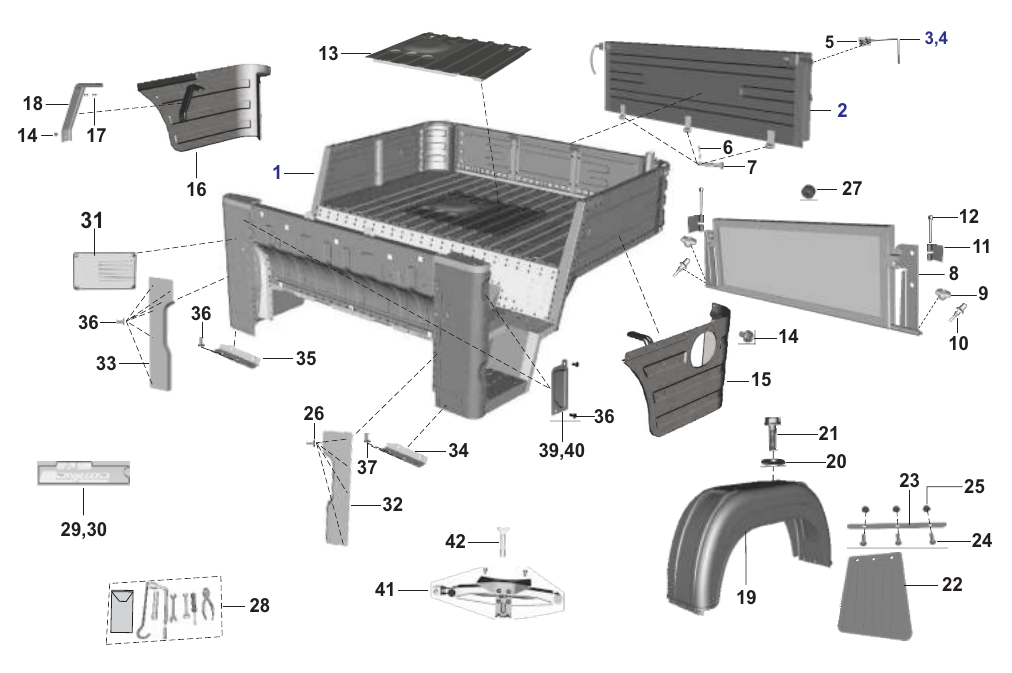 Plate 63 — PASSENGER BODY (XWIDE)