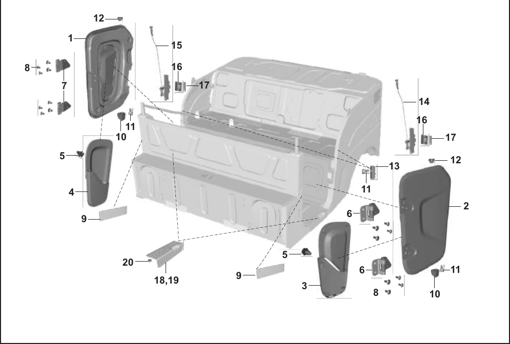 Plate 64 — BODY DOOR - RE
