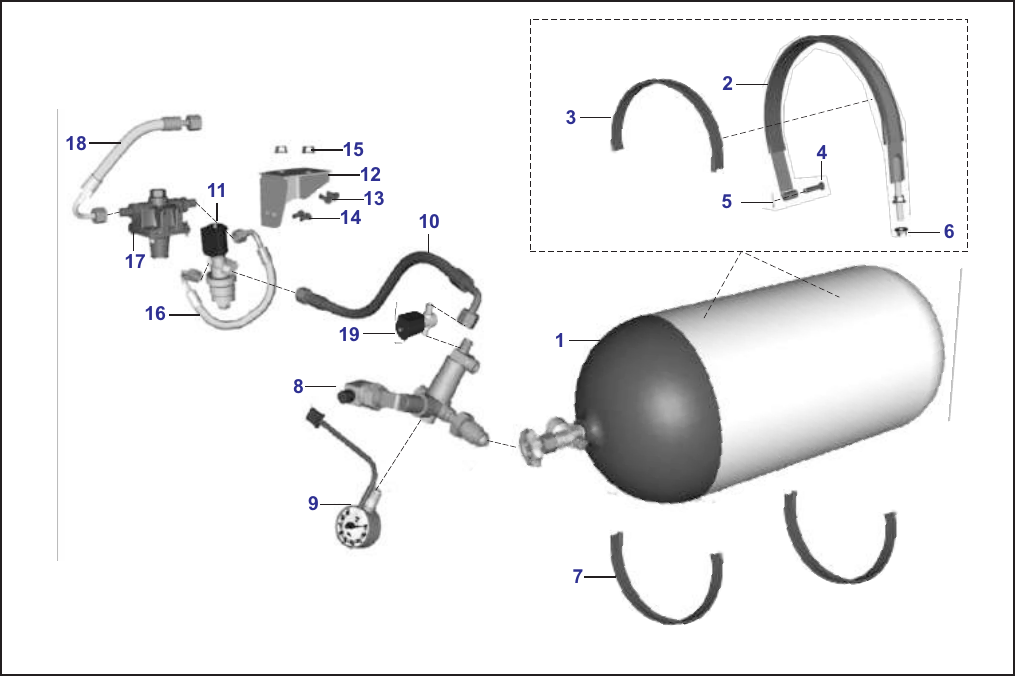 Plate 87 — CYLINDER FOR CNG - C