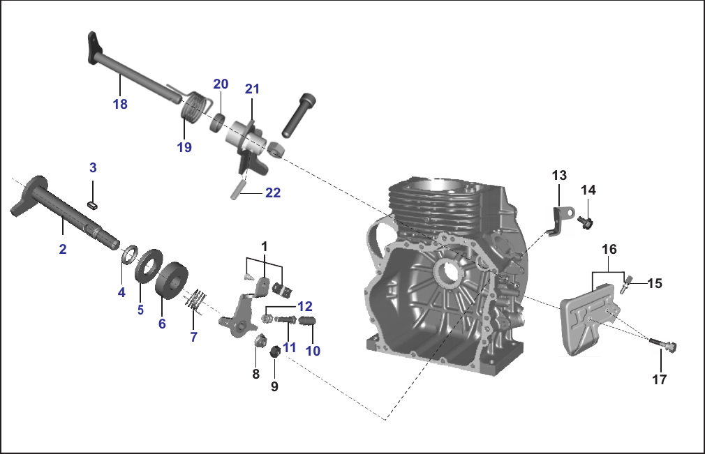 Plate 4 — SPEED CONTROL LEVERS