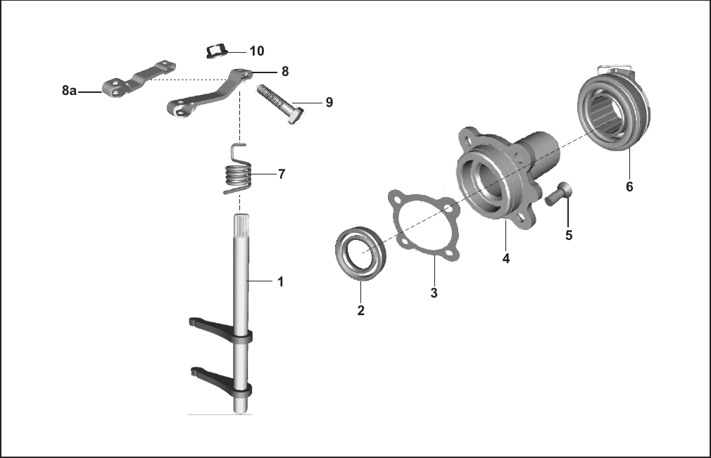 Plate 8 — CLUTCH SHAFT