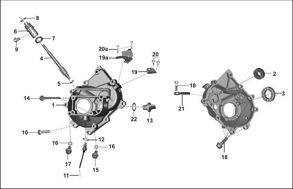 Plate 11 — GEAR BOX COVER