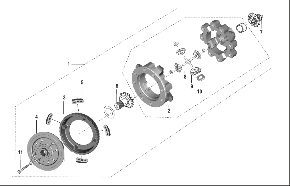 Plate 16 — DIFFERENTIAL GEAR
