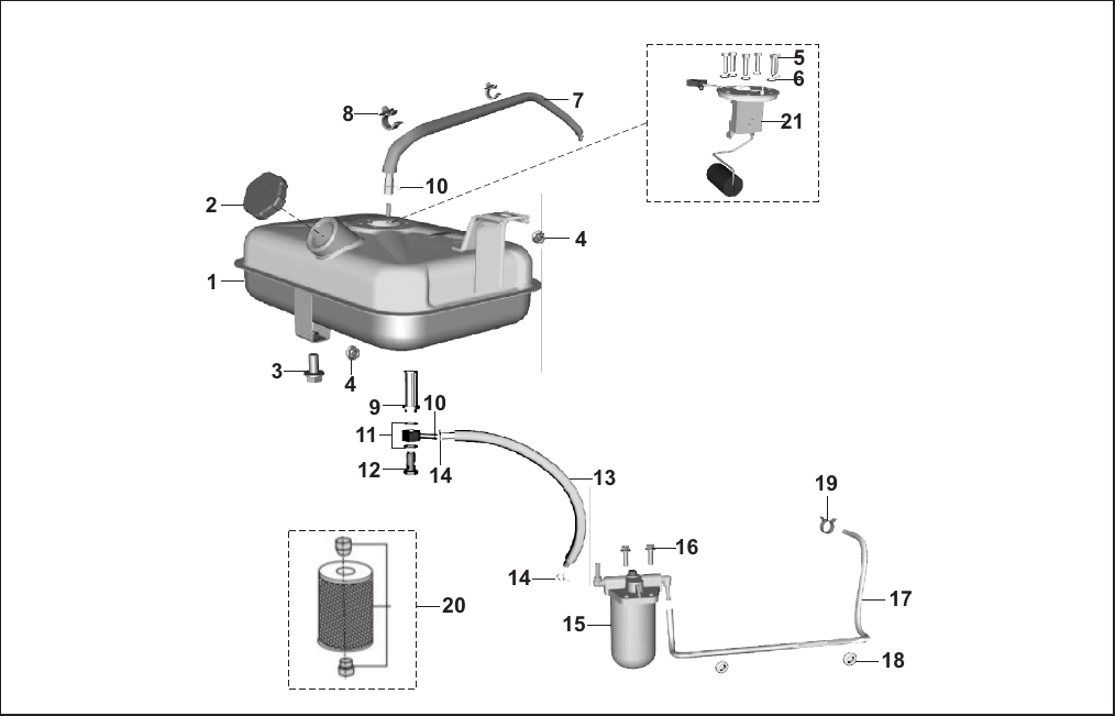 Plate 29 — FUEL TANK - RE