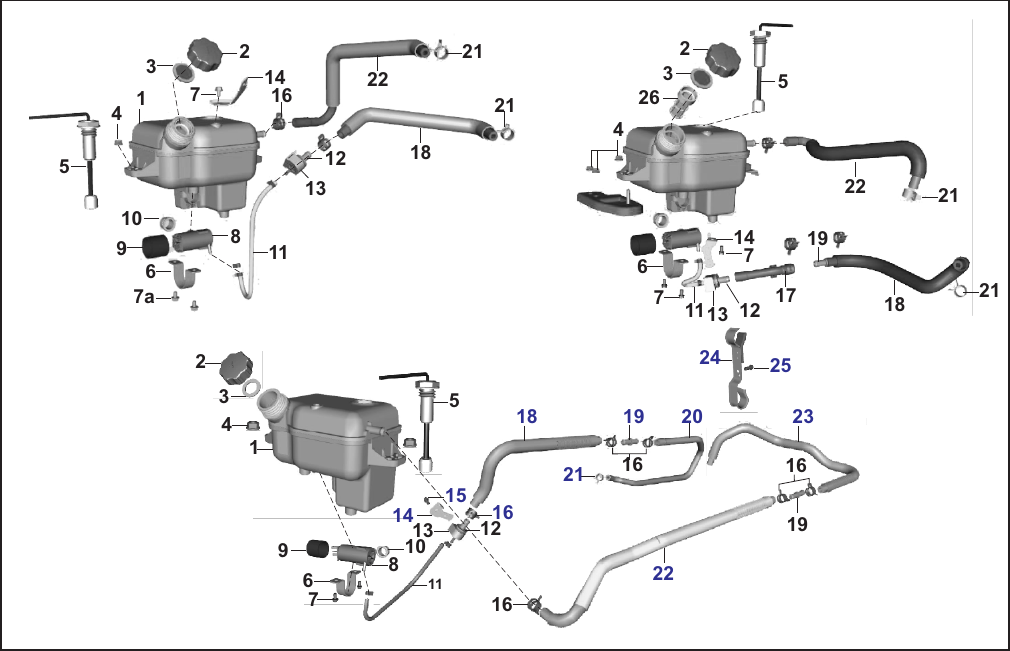 Plate 34 — COOLANT TANK