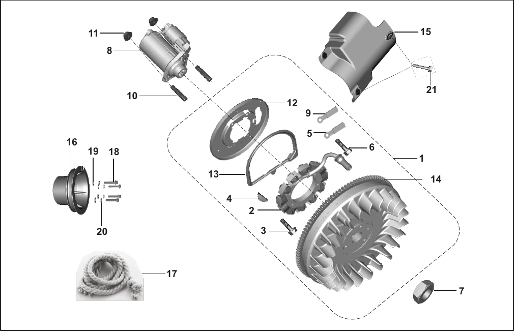Plate 35 — ALTERNATOR & STARTER MOTOR