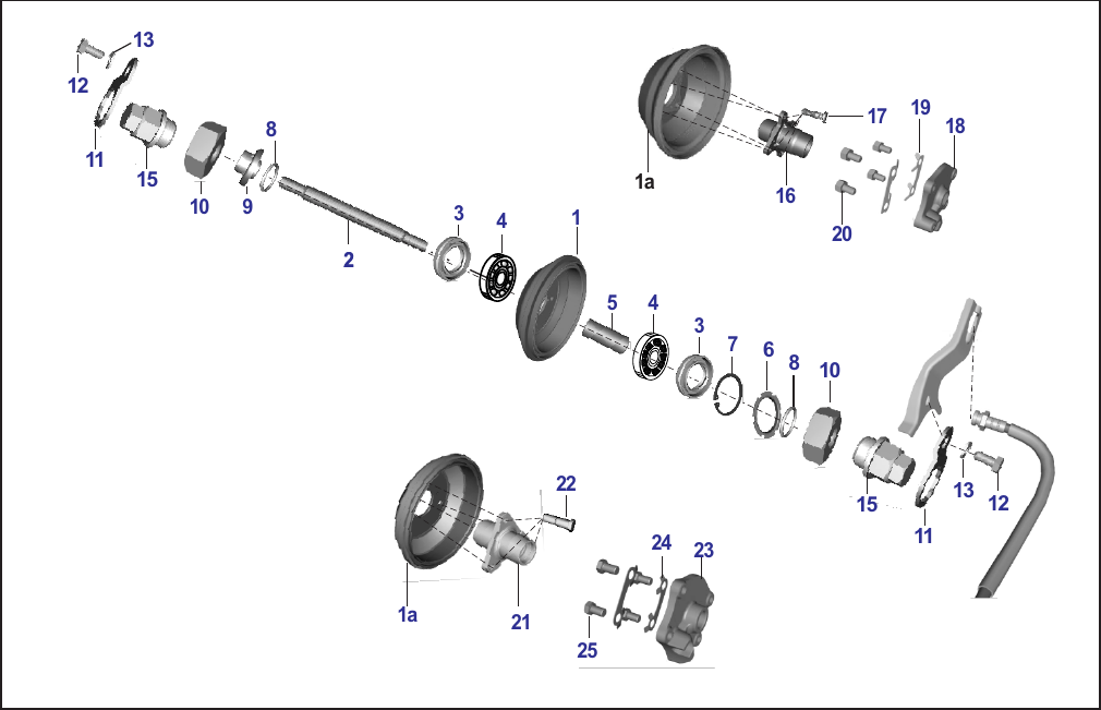 Plate 49 — FRONT BRAKE DRUM