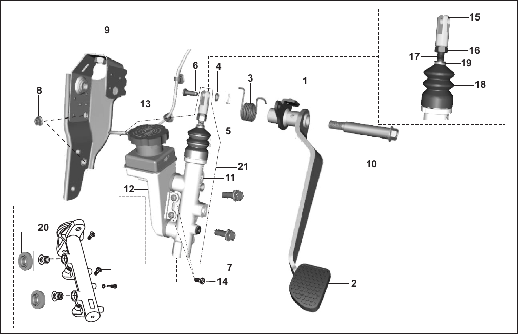 Plate 56 — TMC & BRAKE PEDAL