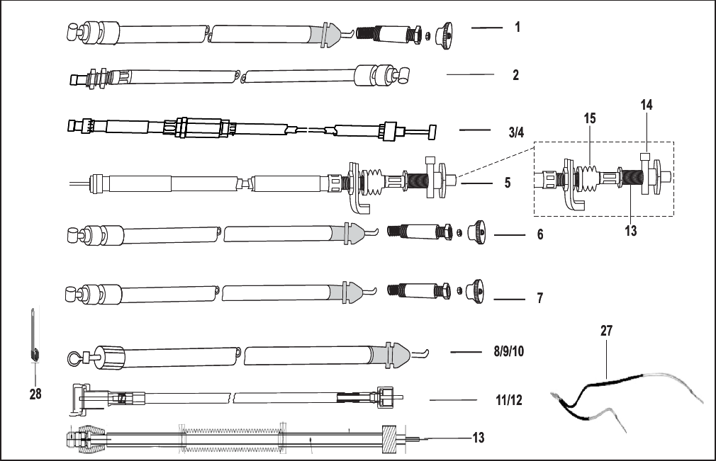 Plate 63 — CONTROL CABLES