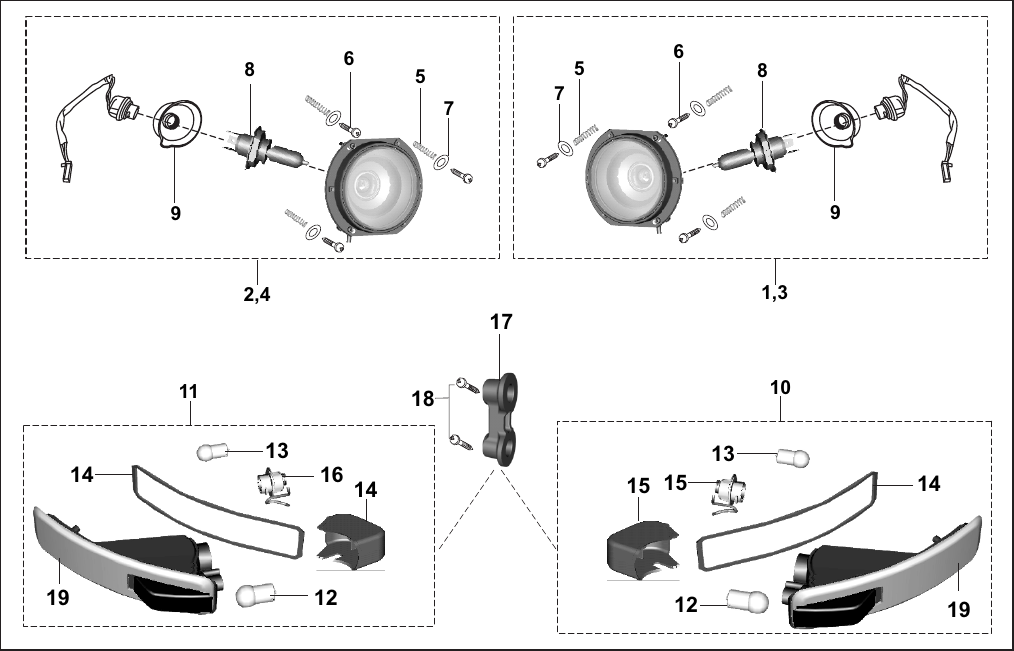 Plate 67 — HEAD LIGHT & INDICATOR