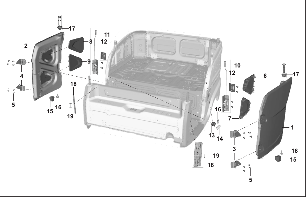 Plate 72 — BODY DOOR - Z