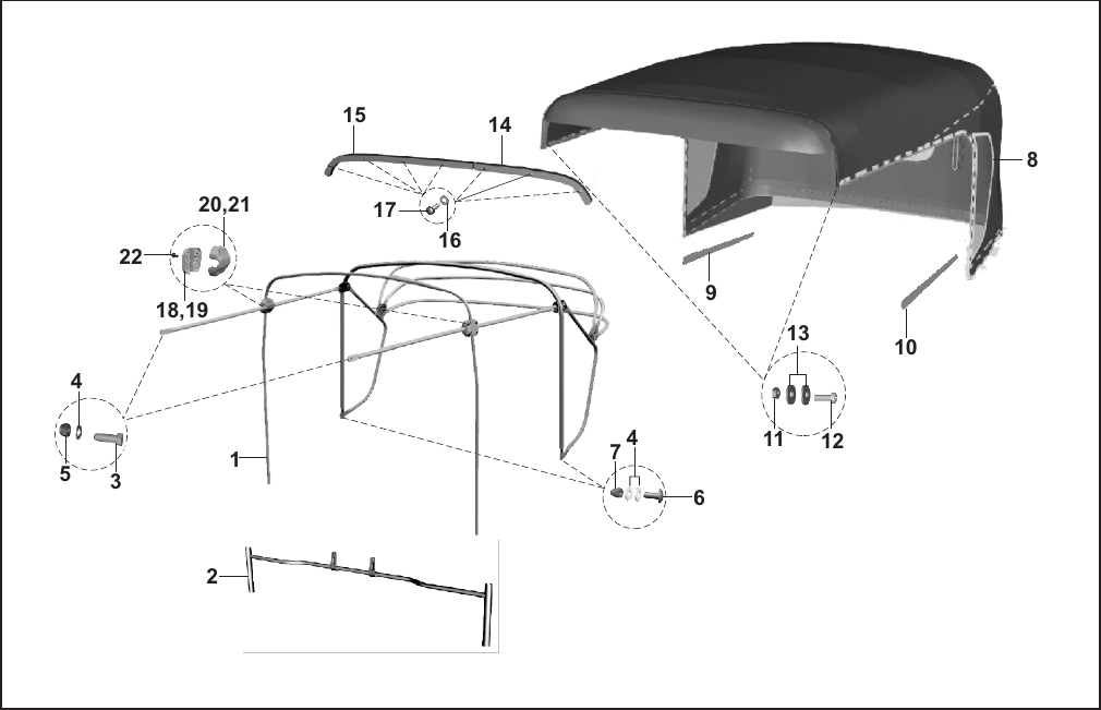 Plate 81 — HOOD FRAME - RE