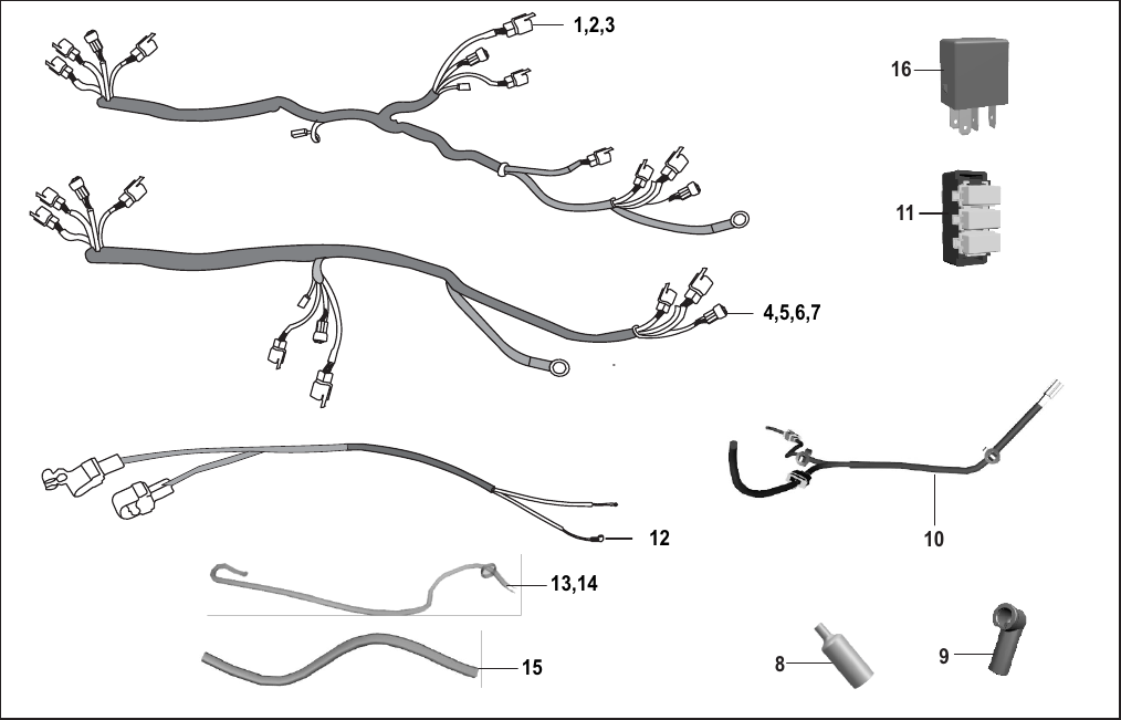 Plate 85 — WIRING HARNESS