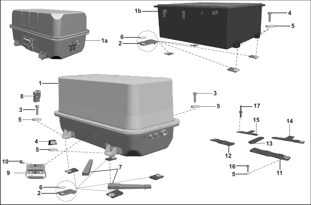 Plate 1 — MAIN BATTERY