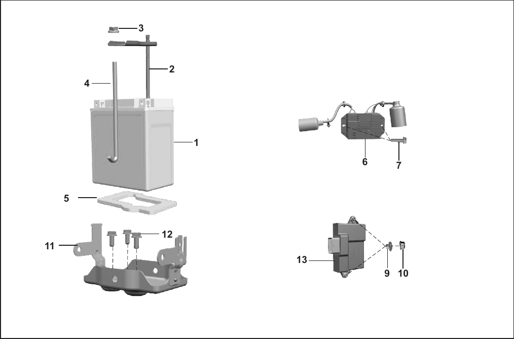 Plate 3 — AUXILIARY BATTERY