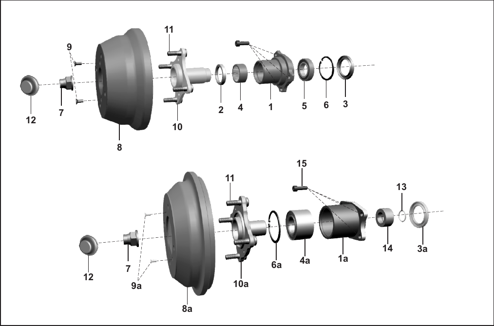 Plate 13 — HUB REAR - RE